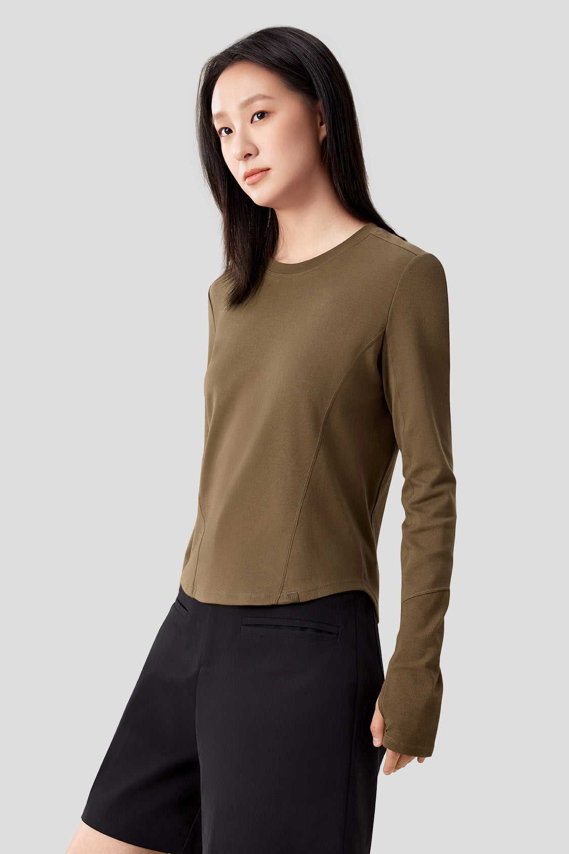 women's base layer #color_truffle brown