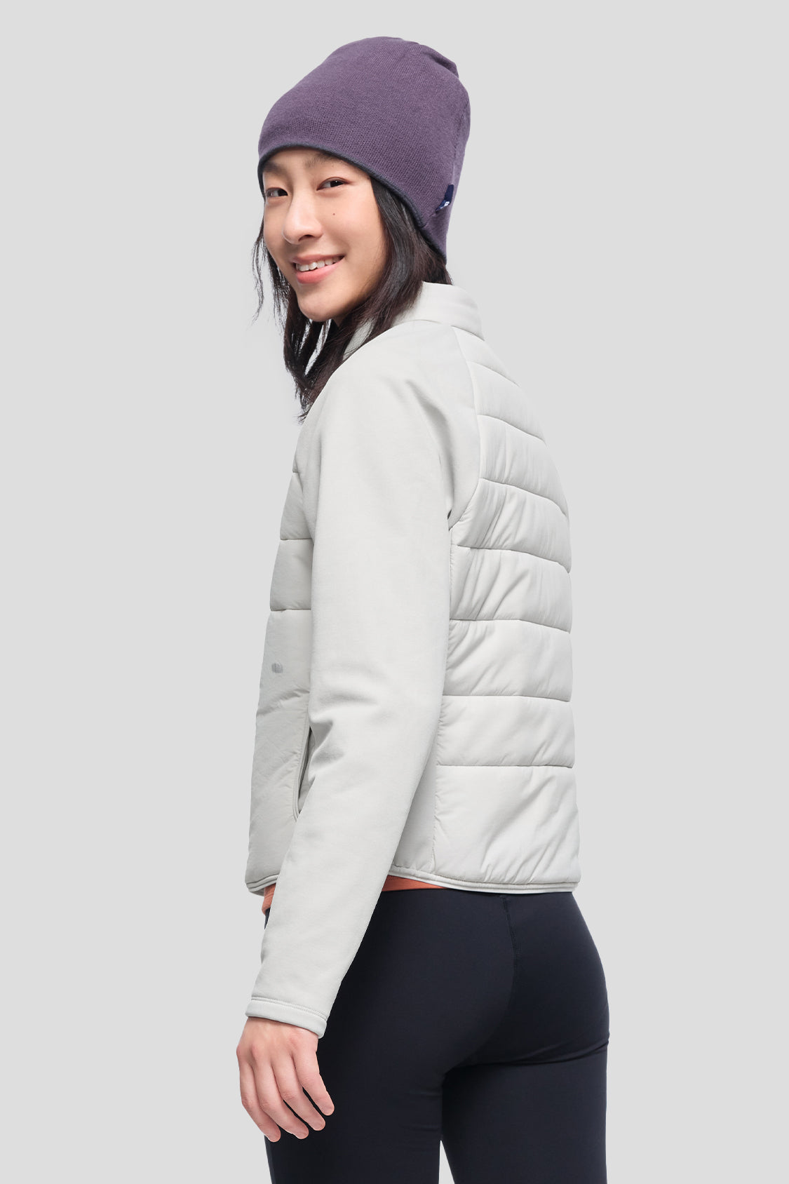 beneunder women's jackets #color_misty gray