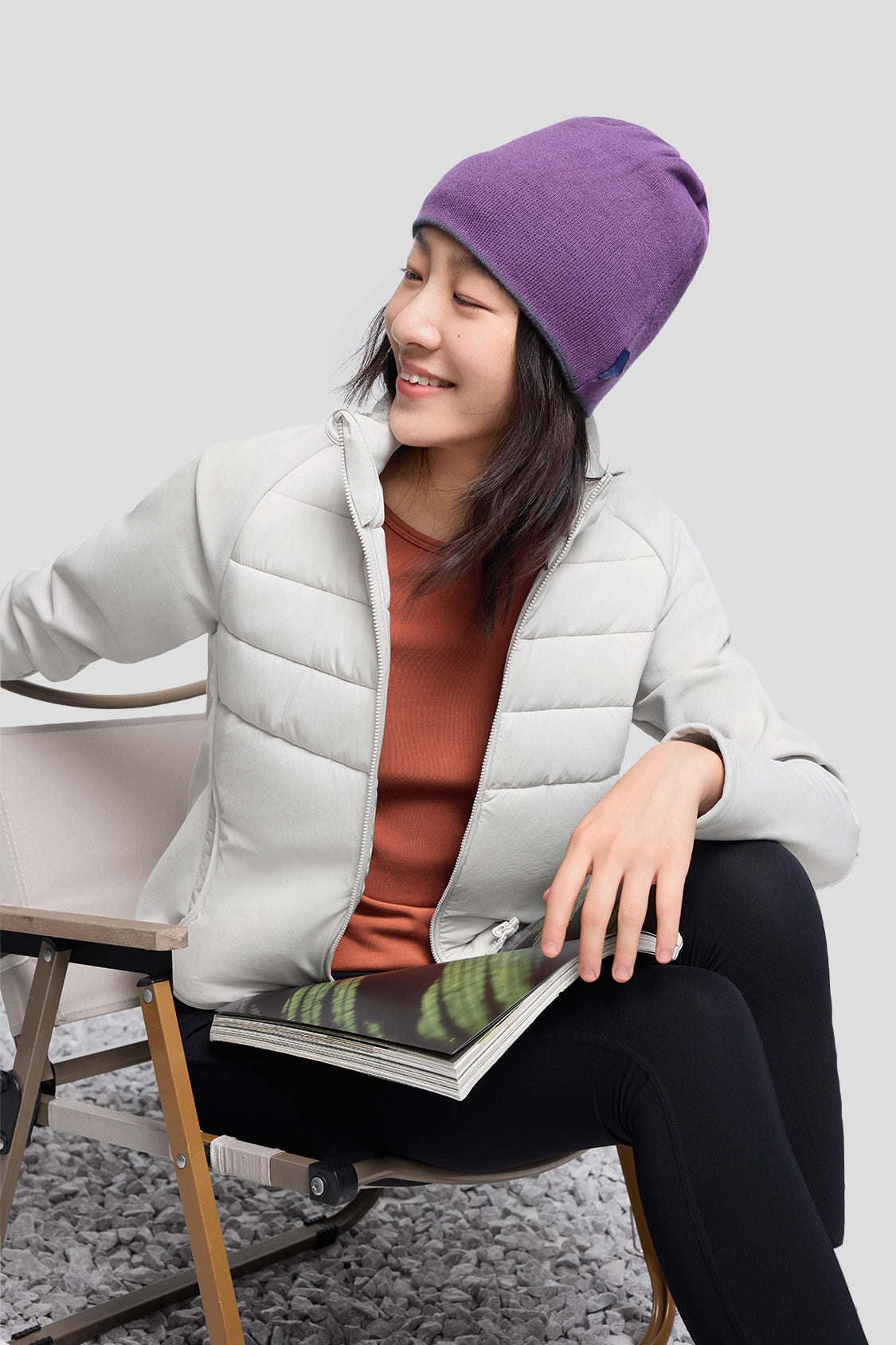 beneunder women's jackets #color_misty gray