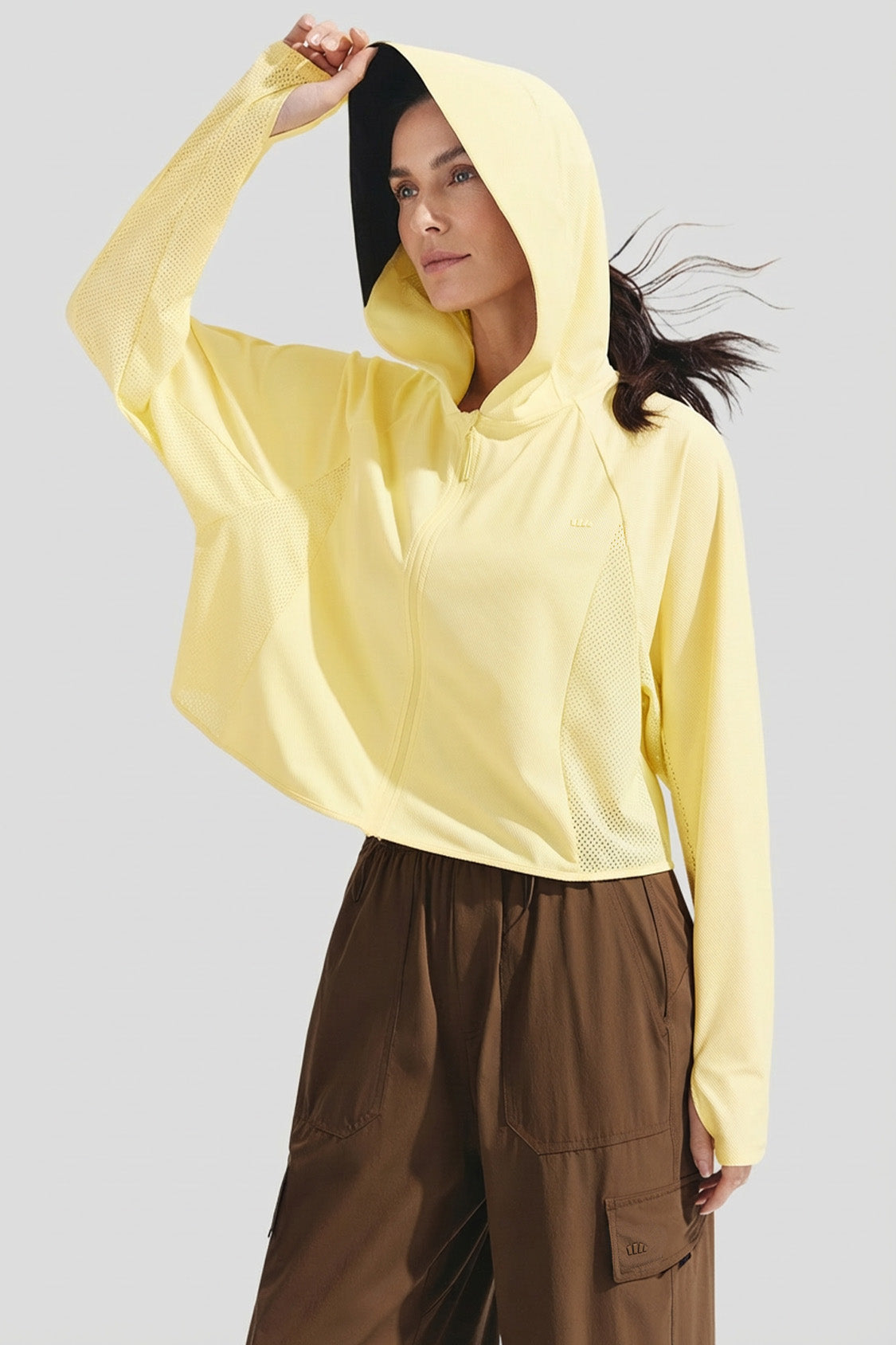 Women's Lightweight Shawl-Style Sun Protection Jacket UPF 100+ UL002