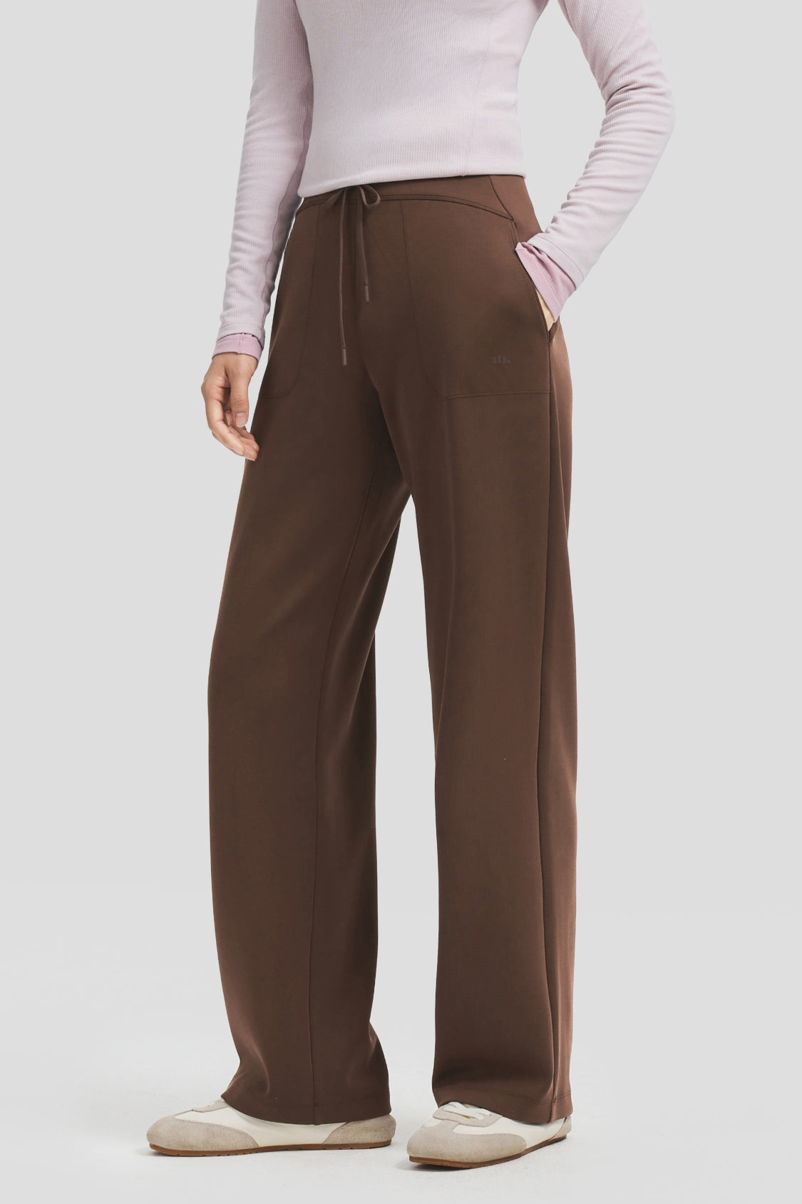 Women's Ultra-Soft High-Stretch Straight-Leg Pants SF009