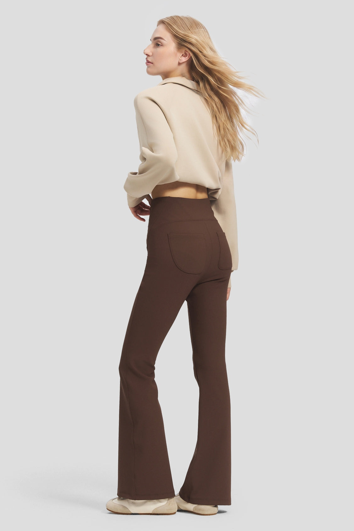 Pantalones ligeramente acampanados para mujer, muy elásticos (alta protección térmica) EL015
