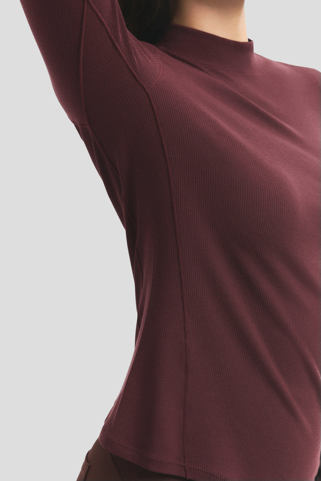 Camiseta interior de cuello alto para mujer (abrigo ligero) SF026