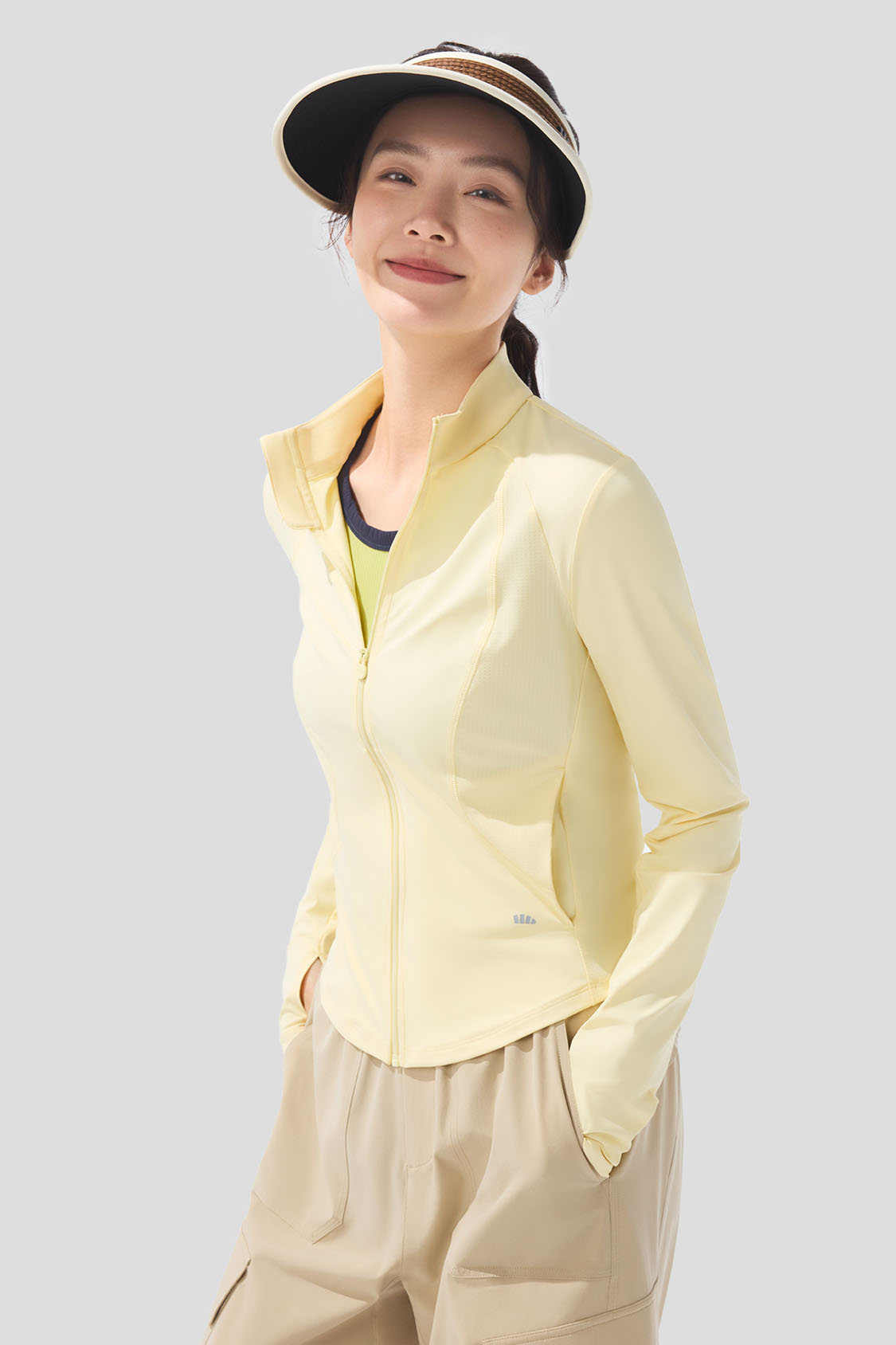 beneunder women's tops jacket #color_yellow