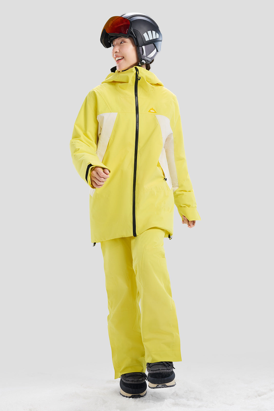 beneunder ski set #color_zest yellow