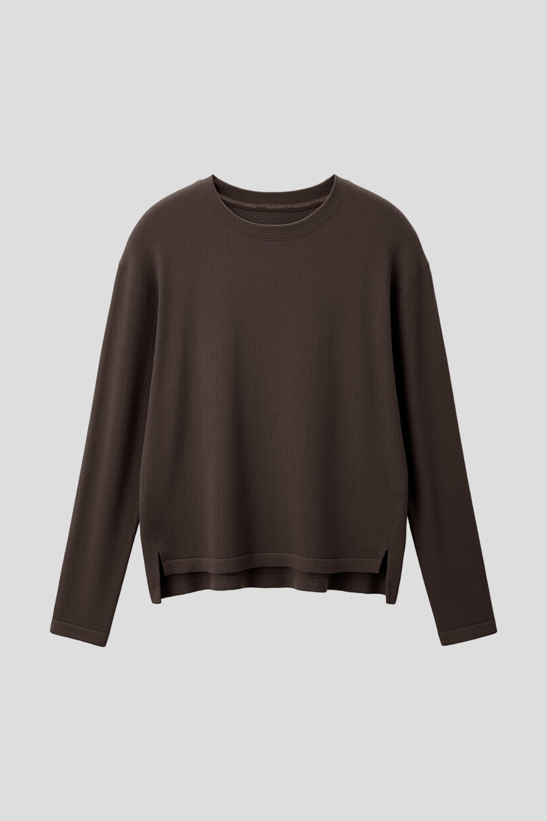Women's High-Stretch Seamless Knit Relaxed Base Layer Top EL026