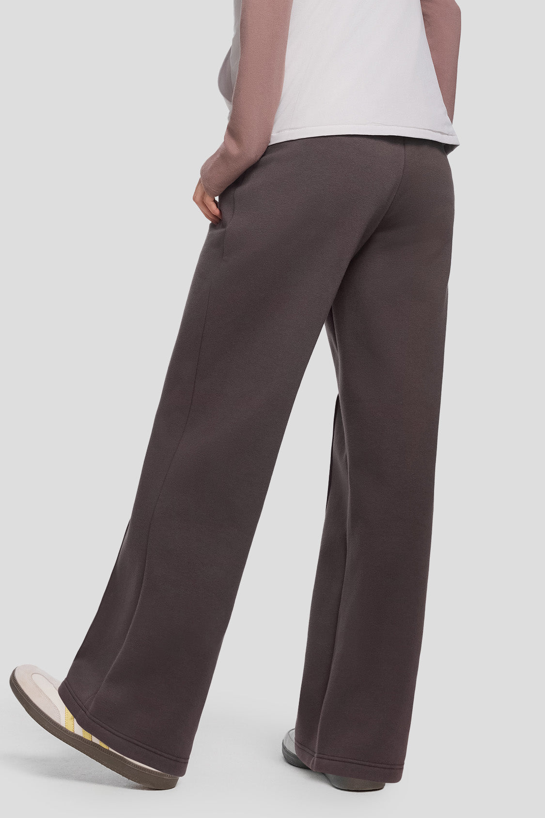 beneunder women's pants #color_redwood brown