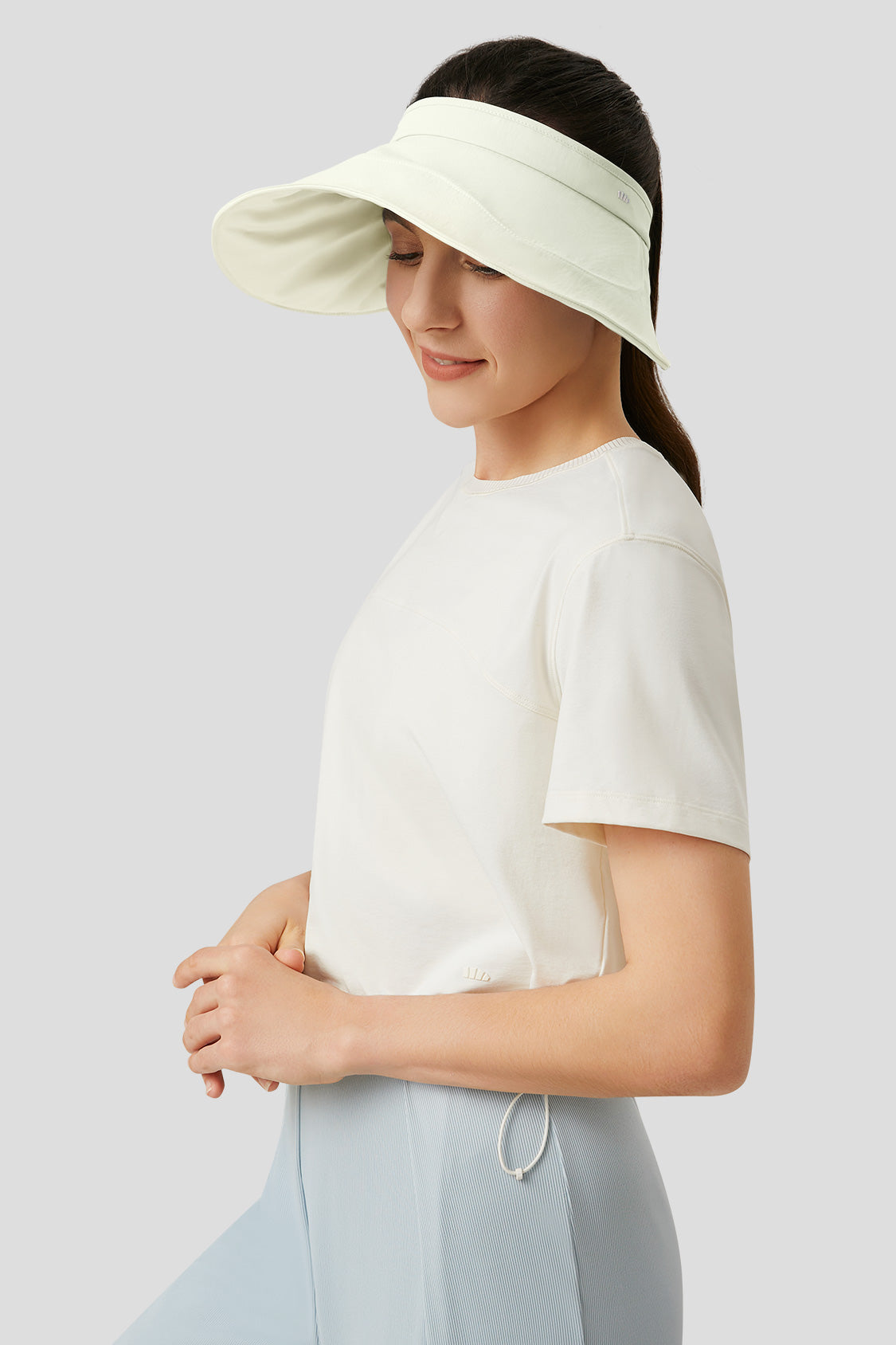 sun hat beneunder Guji Omelette upf50+ uv sun protection bucket hat for women #color_coconut rice white