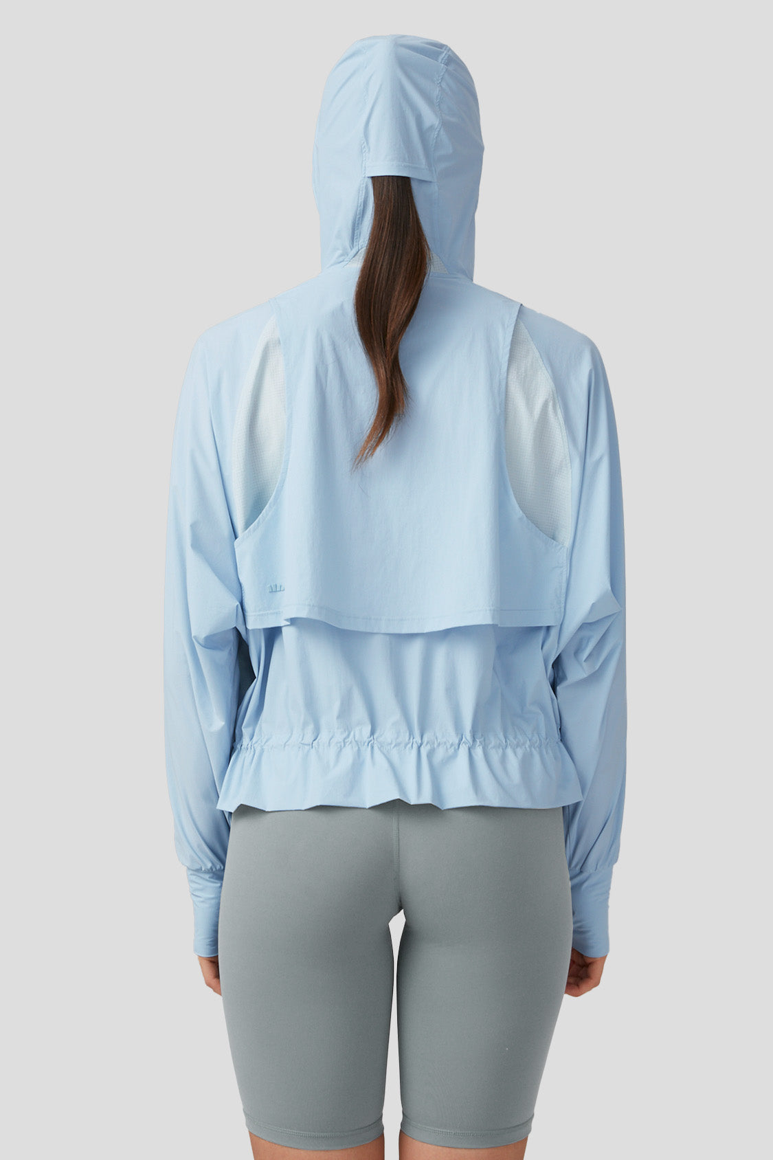 women's cooling athletics jacket beneunder yunzi upf50+ uv sun protection hoodie #color_misty blue