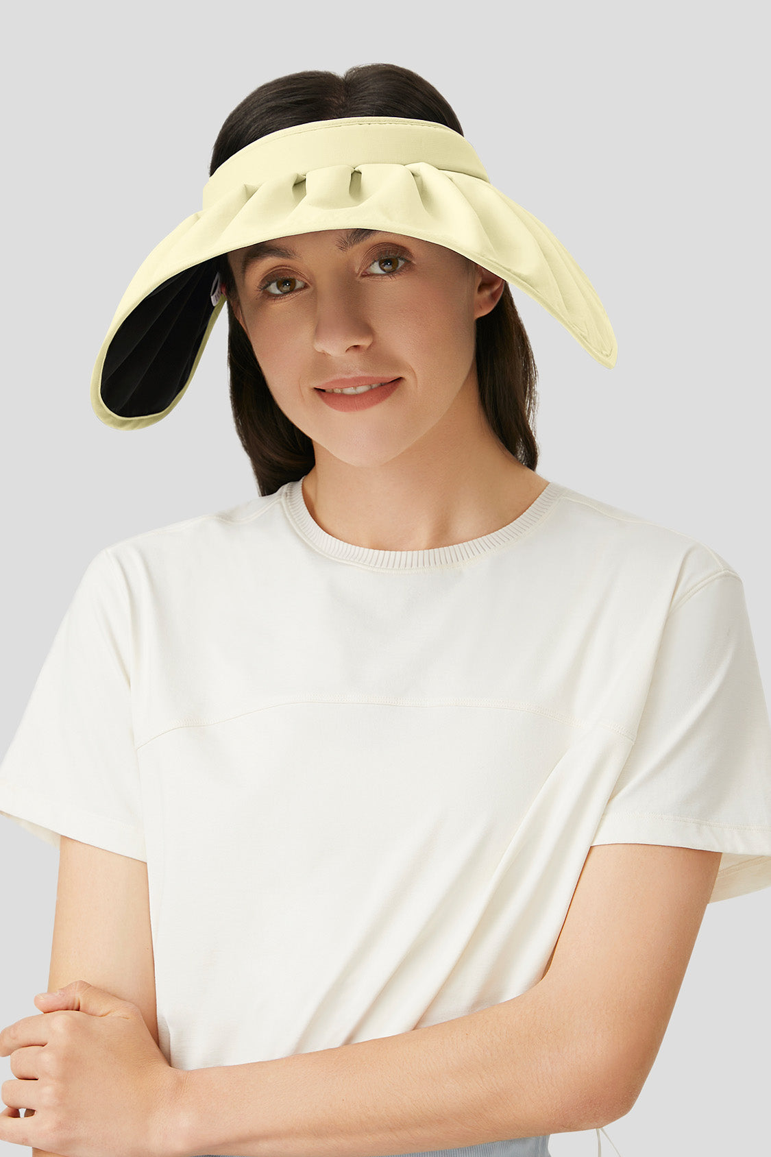 sun hat beneunder women's uv sun protection gardening bucket hat #color_pudding yellow