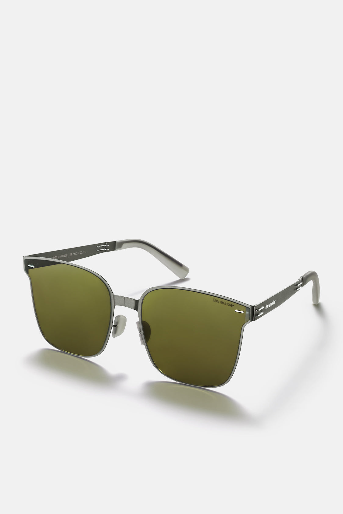 beneunder men's slimline polarized folding sunglasses shades #color_deep moss